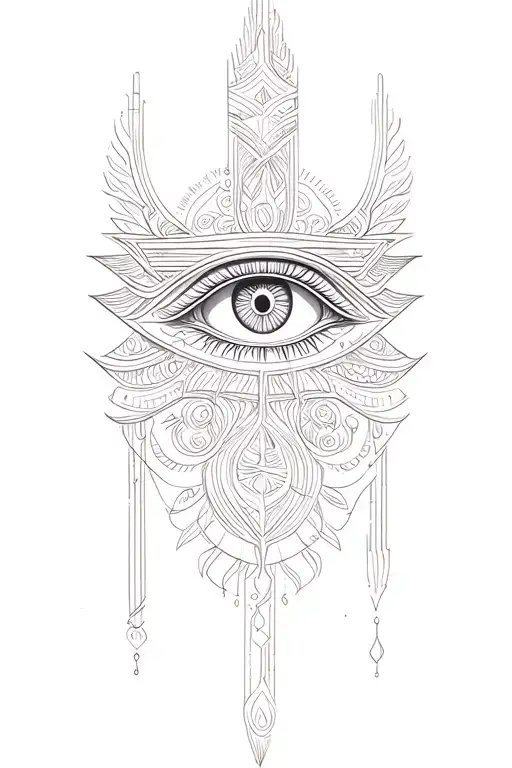 Eye Of Ra Tatoo