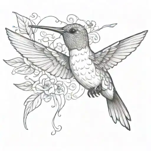 Flying Hummingbird Dainty