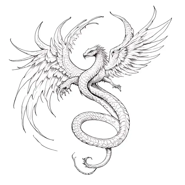 Cobra Phoenix Rising From The Ashes