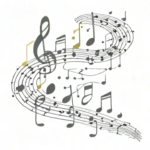 Incorporate Flowing Musical Notes That Transition Into Sound Waves