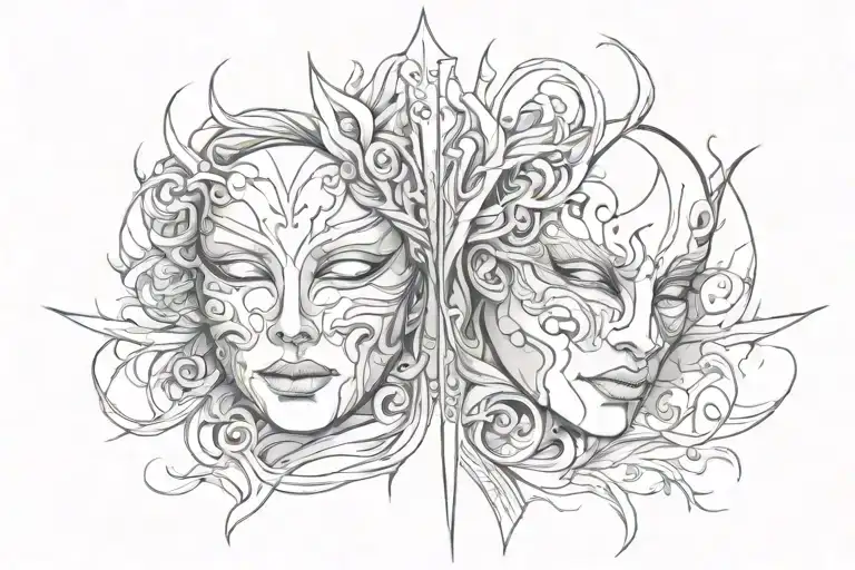 Mask Split In Half