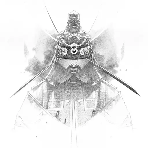 Katana And Red Thread Of Fate