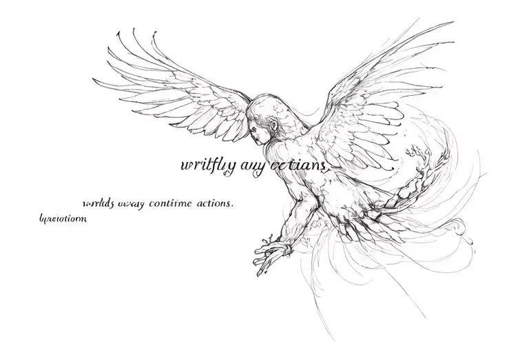 Words Fly Away Writings Remain Actions Confirm