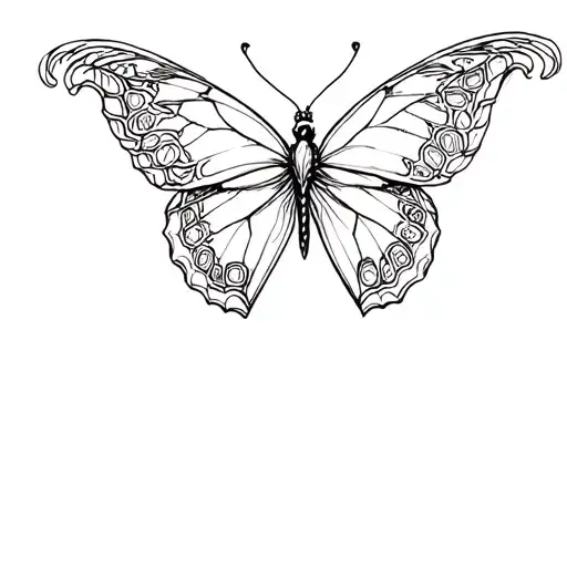 Butterflie For Back