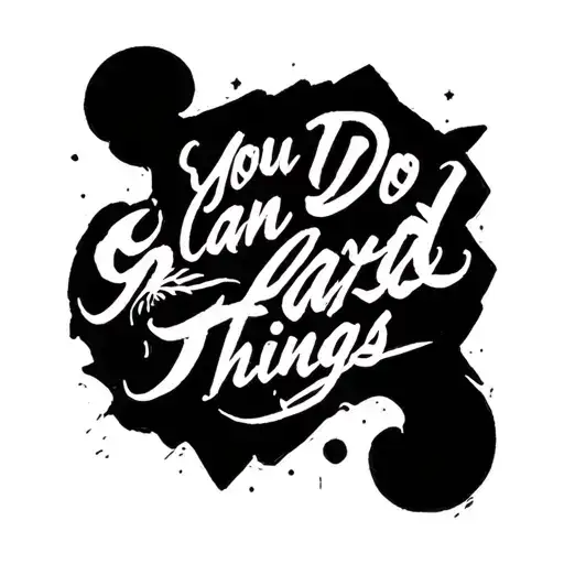 You Can Do Hard Things