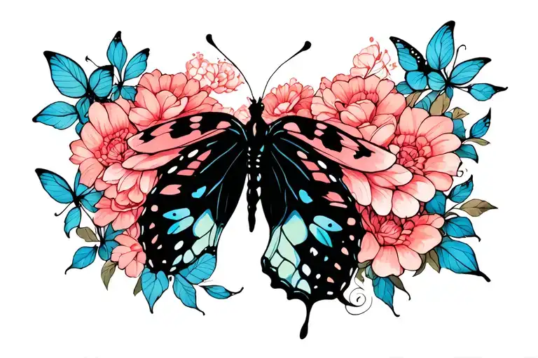 Vertical Butterflies