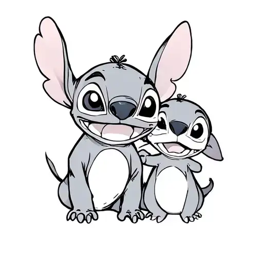 Nani And Lilo & Stitch