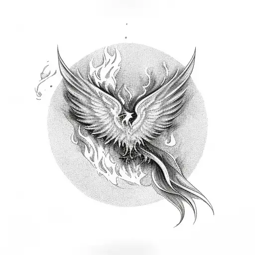 Phoenix With Fire
