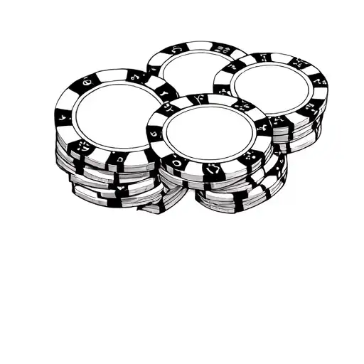 A Set Of Poker Chips