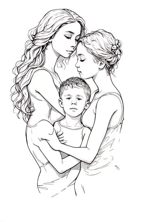 Mother And Sons