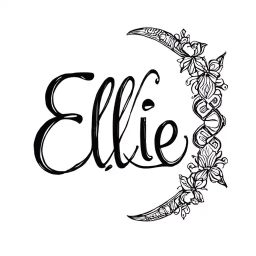 Name Ellie Engraved