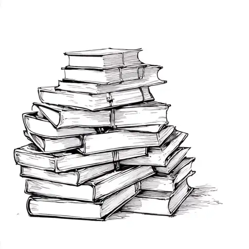A Pile Of Books