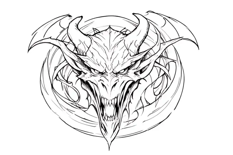 A Demon's Head
