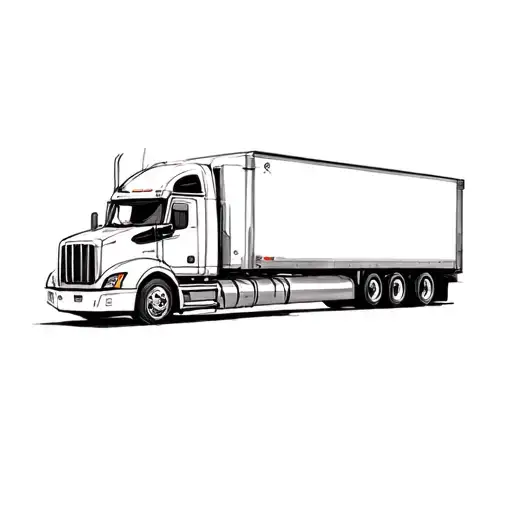 A Semi Truck