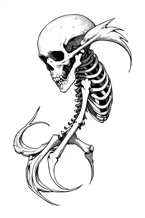 Skeleton Of Tails