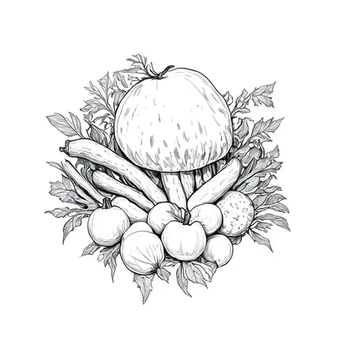 Kitchen And Vegetable Toque