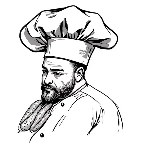 Chef's Hat And Vegetable