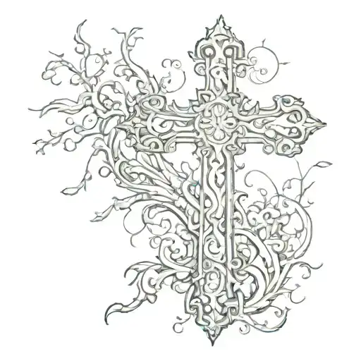 The Grave Cross Baroque