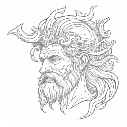 The Head Of Neptune