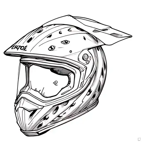 Enduro Helmet Watermelon