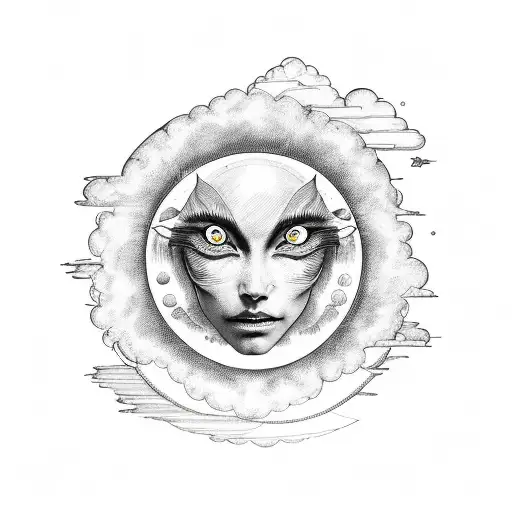 Sun Clouds Fire Rain Sleeve