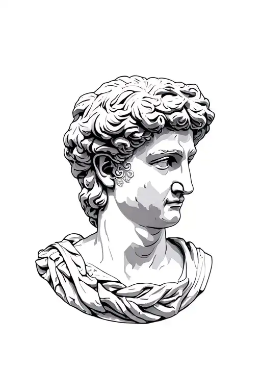 Greek Statue Head
