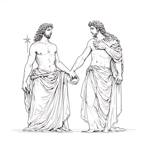 Greek Mythology Scene