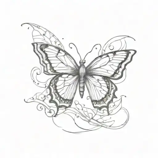 Butterfly Emerging