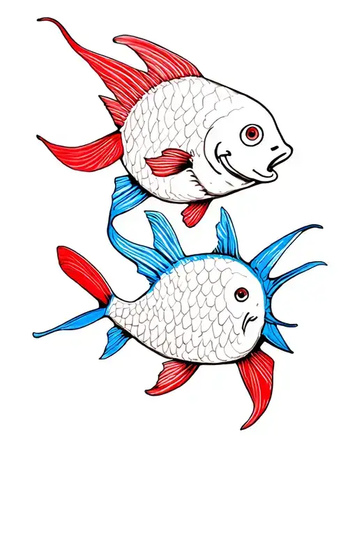Dr Seuss One Fish Two Fish Red Fish Blue Fish