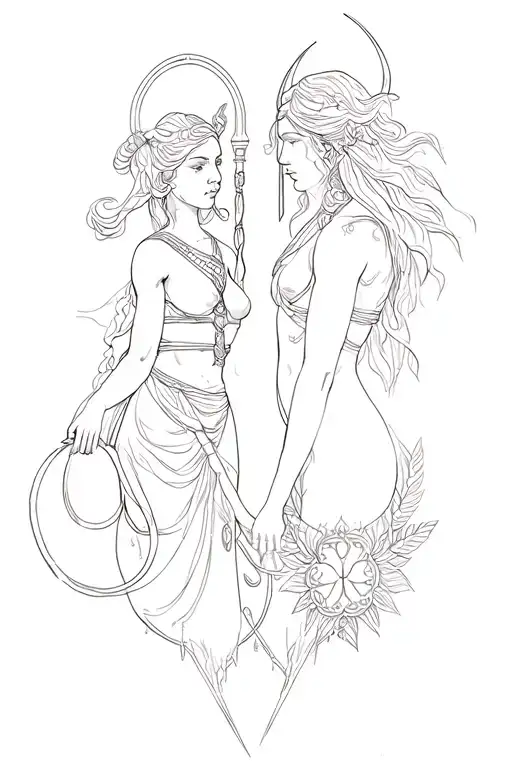 Libra And Sagittarius Combined