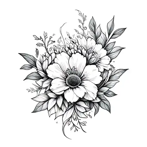 Flowers Weaving Around