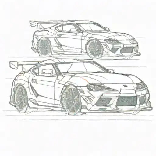 Toyota Supra Car