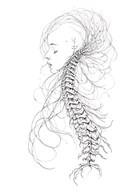 Delicate Nature Tangled Spine