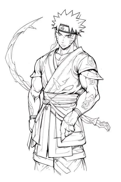 Naruto Danzo Sharigan Arm