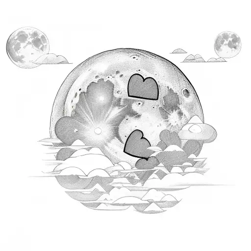 Moon And A Heart