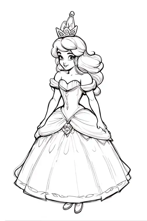 Princesse Peach En Boo