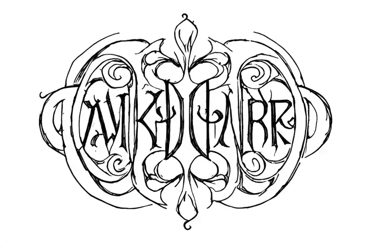 Two Word Ambigram Generator