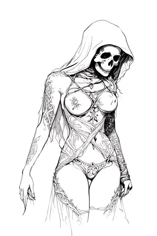 Sexy Reaper Girl