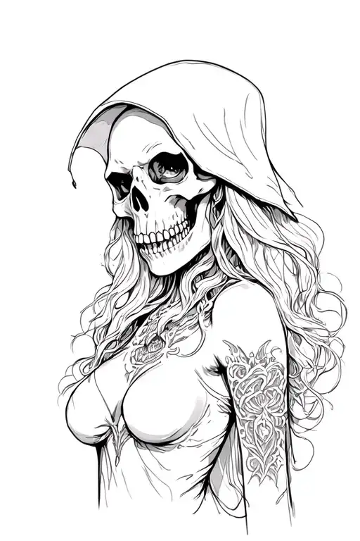 Sexy Reaper Girl