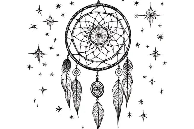 Dreamcatcher Sun Stars
