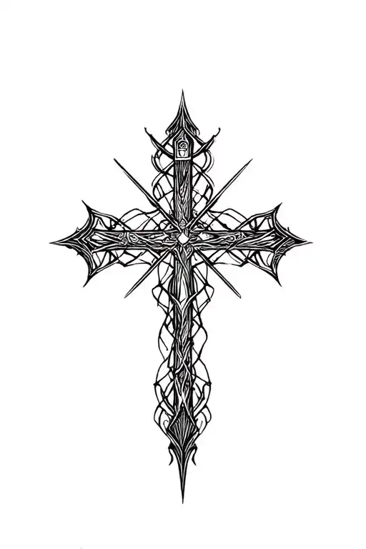 Cross With Web