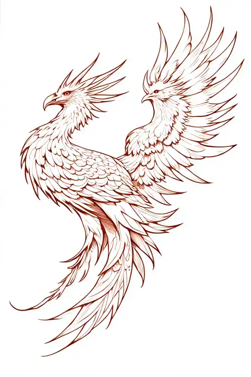 Phoenix Silhouette