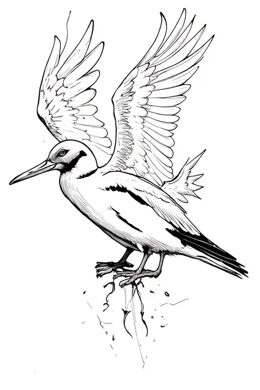 Albatross With Broken Wings