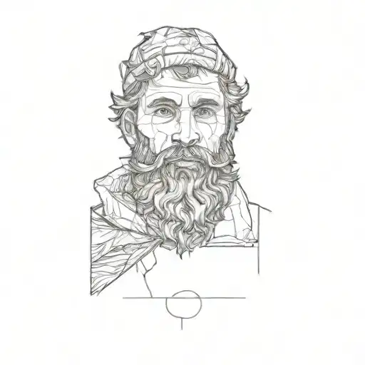 A Man With A Beard And A Beard