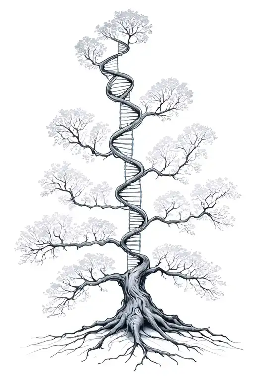 Family Tree Dna Strand Morphing