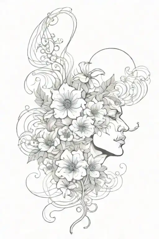 Gay And Flowers And Smoke Swirling