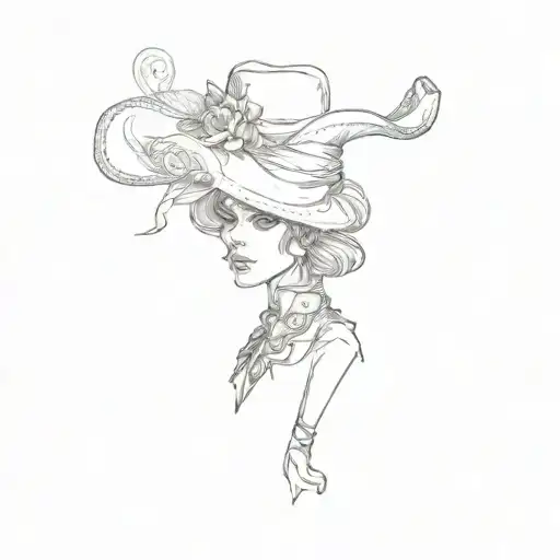 A Woman In A Hat