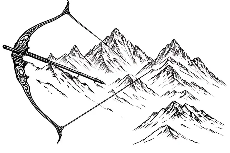 Hunting Archery Bow Mountains