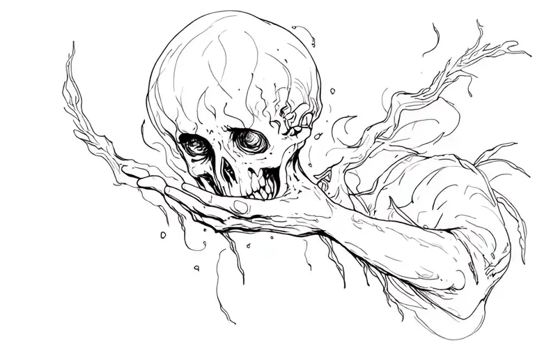 Anxiety Tattoo Design