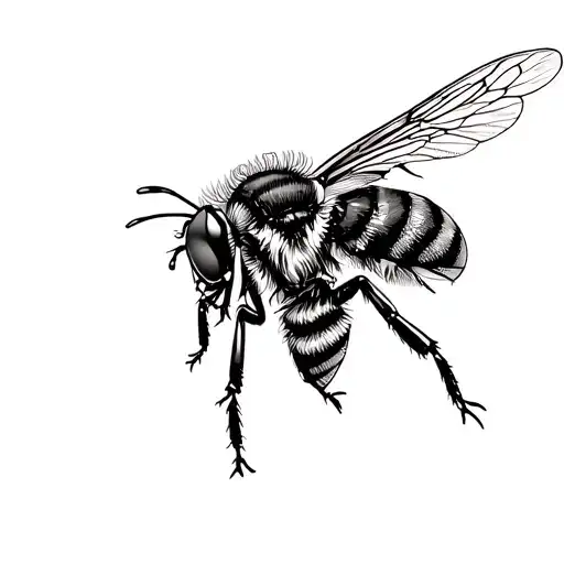 Bee Flying